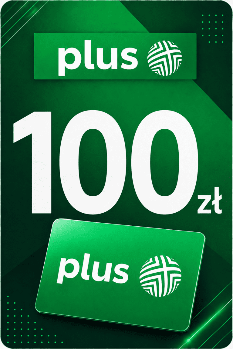 Plus 100 PLN PL – Doładowanie Prepaid Kod Cyfrowy