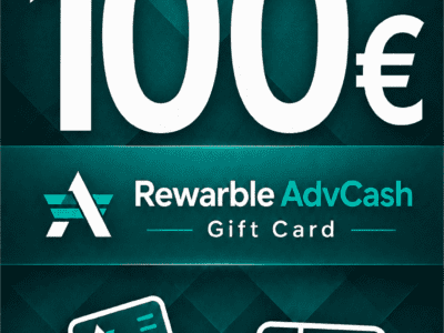 Rewarble AdvCash 100 euro Karta Prezentowa