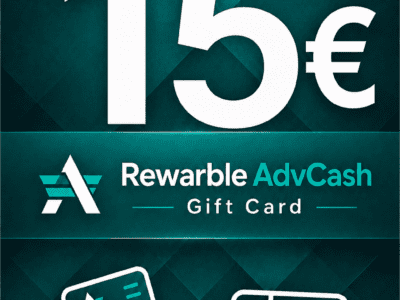 Rewarble AdvCash 15 euro Karta Prezentowa