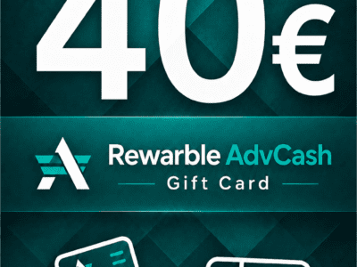 Rewarble AdvCash 40 euro Karta Prezentowa