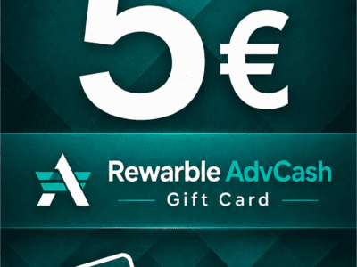Rewarble AdvCash 5 euro Karta Prezentowa