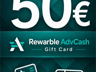Rewarble AdvCash 50 euro Karta Prezentowa