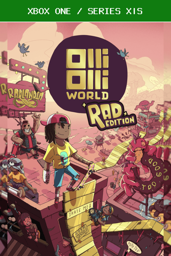 OlliOlli World EN Language Only Xbox One / Series X|S Klucz Cyfrowy