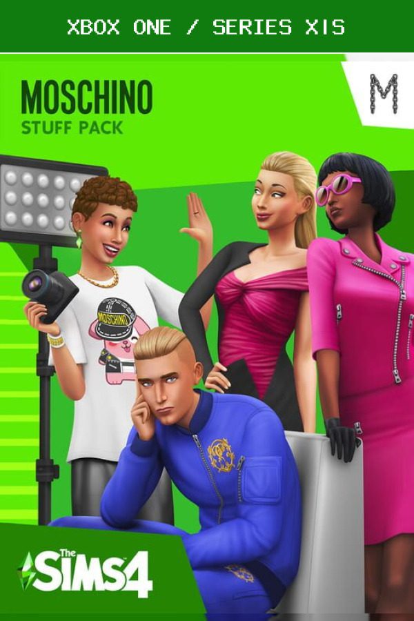 The Sims 4 - Moschino Stuff Pack DLC EN Language Only Xbox One / Series X|S Klucz Cyfrowy