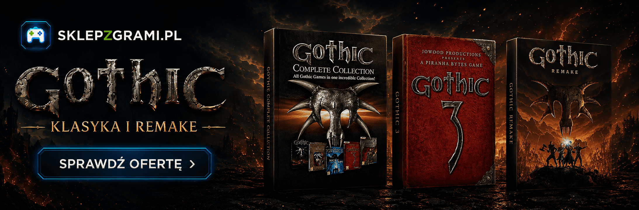 Zobacz gry z serii Gothic