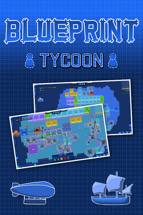 Okładka produktu Blueprint Tycoon PC Klucz Cyfrowy Steam - obrazek 1