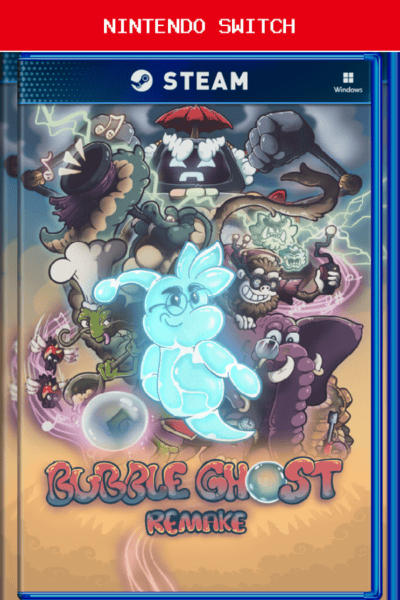 Bubble Ghost Remake Nintendo Switch Klucz Cyfrowy