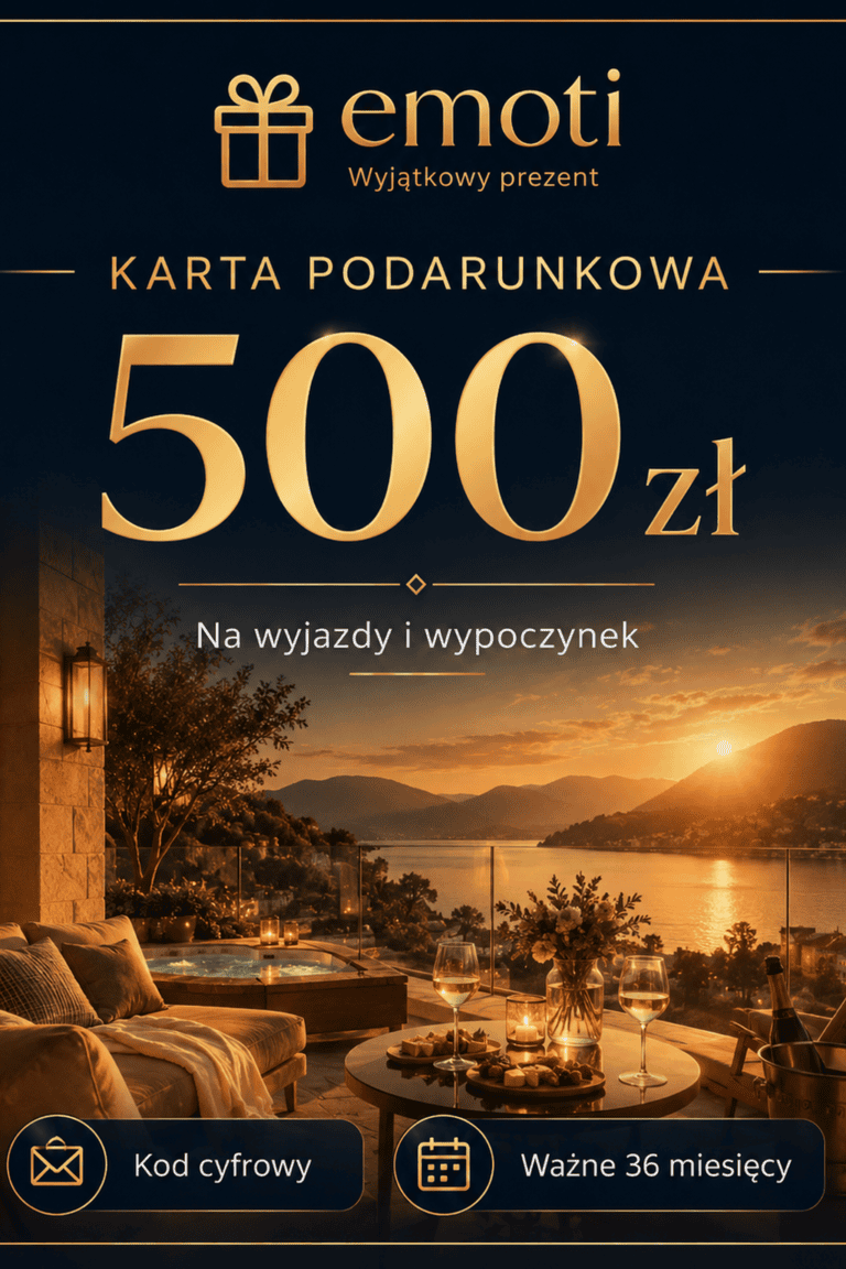 Emoti Karta Podarunkowa 500 zł – Voucher Prezentowy Kod Cyfrowy
