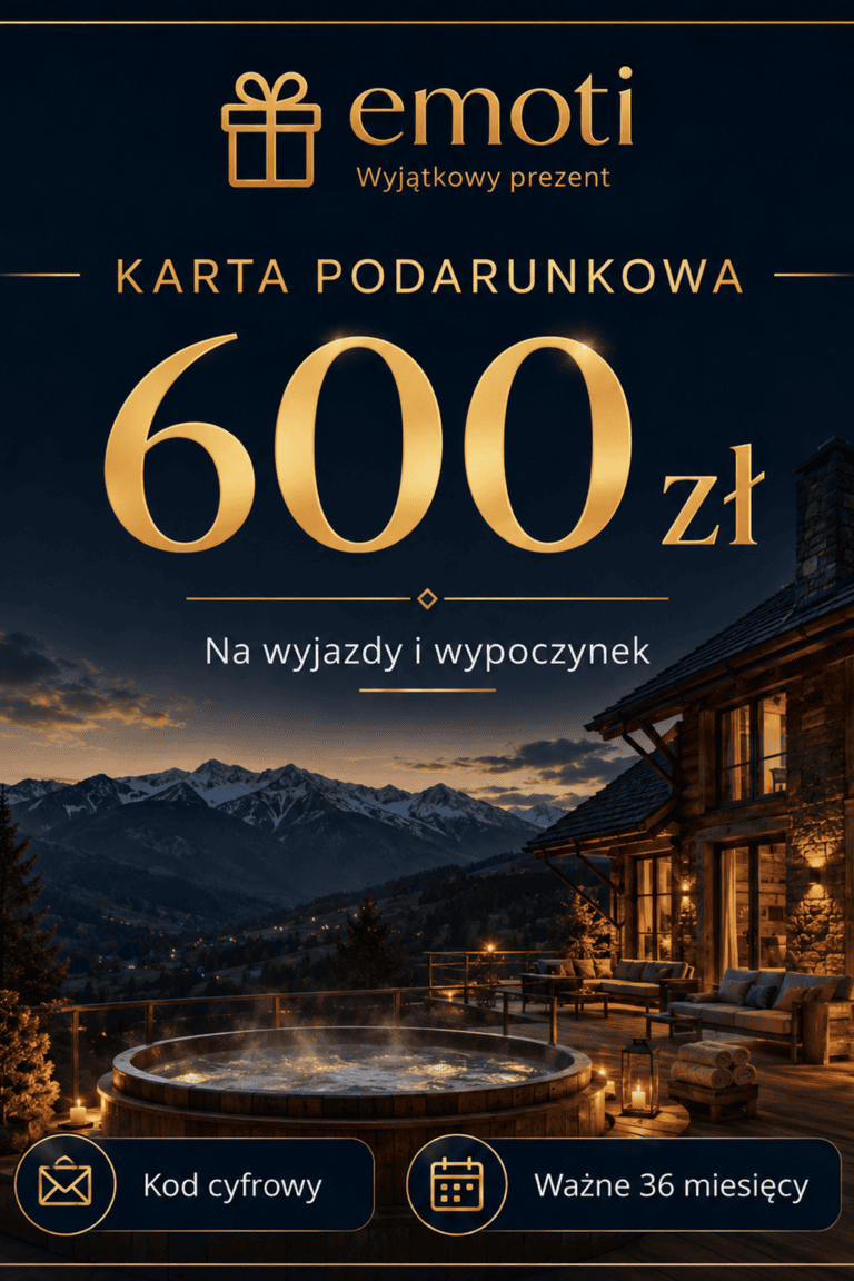 Emoti Karta Podarunkowa 600 zł – Voucher Prezentowy Kod Cyfrowy