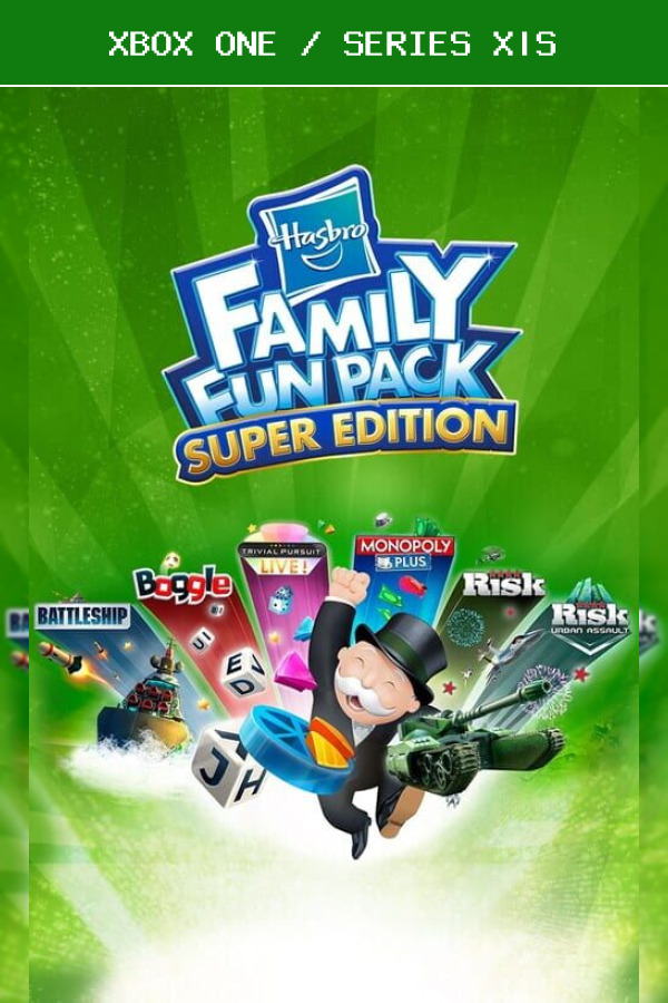 Okładka produktu Hasbro Family Fun Pack Super Edition Xbox One / Series X|S Klucz Cyfrowy - obrazek 1