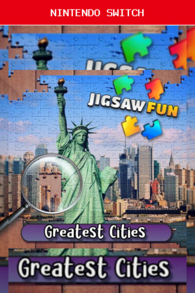 Jigsaw Fun: Greatest Cities Nintendo Switch Klucz Cyfrowy