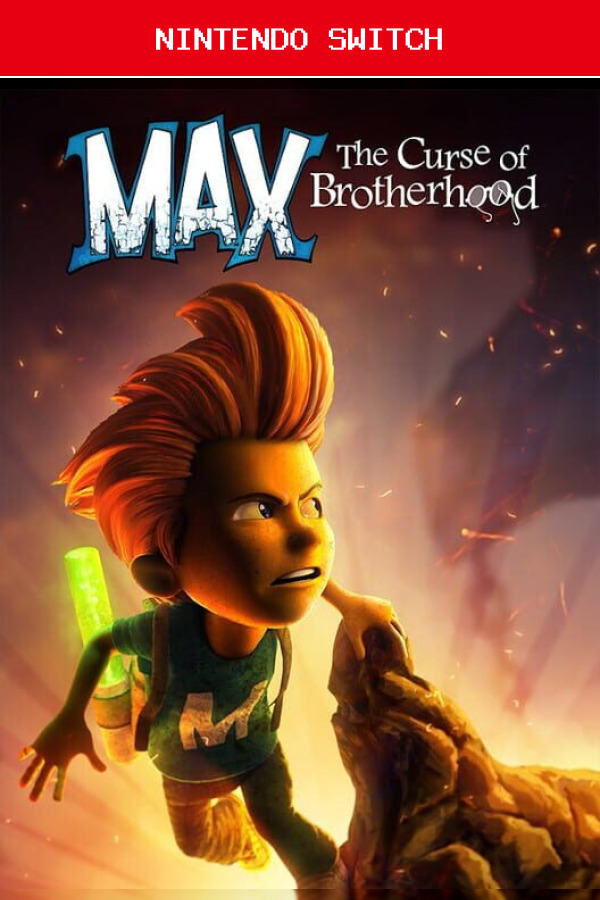 Okładka produktu Max: the Curse of Brotherhood Nintendo Switch Klucz Cyfrowy - obrazek 1