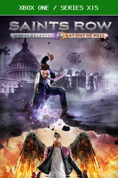 Saints Row IV: Re-Elected + Gat out of Hell Xbox One / Series X|S Klucz Cyfrowy