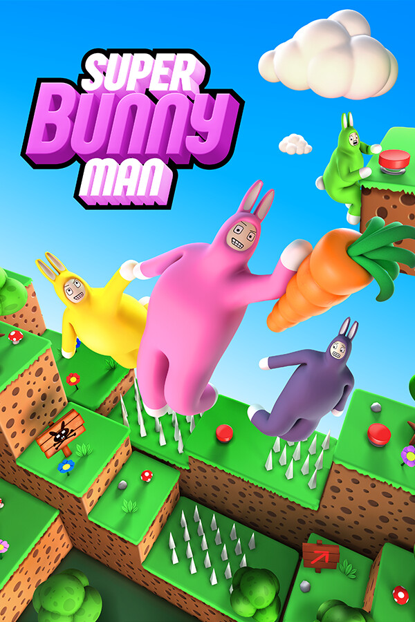 Okładka produktu Super Bunny Man PC Klucz Cyfrowy Steam - obrazek 1