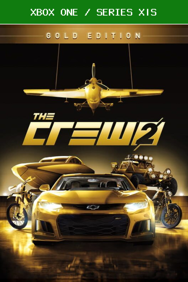 Okładka produktu The Crew 2 Gold Edition Xbox One / Series X|S Klucz Cyfrowy - obrazek 1