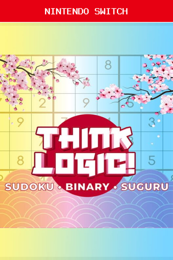 Okładka produktu Think Logic! Sudoku: Binary - Suguru Nintendo Switch Klucz Cyfrowy - obrazek 1