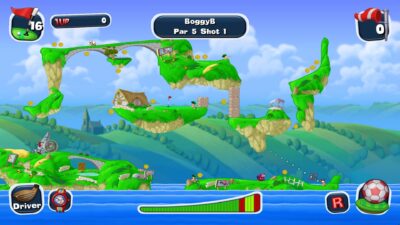Worms Crazy Golf PC Klucz Cyfrowy Steam - obrazek 4