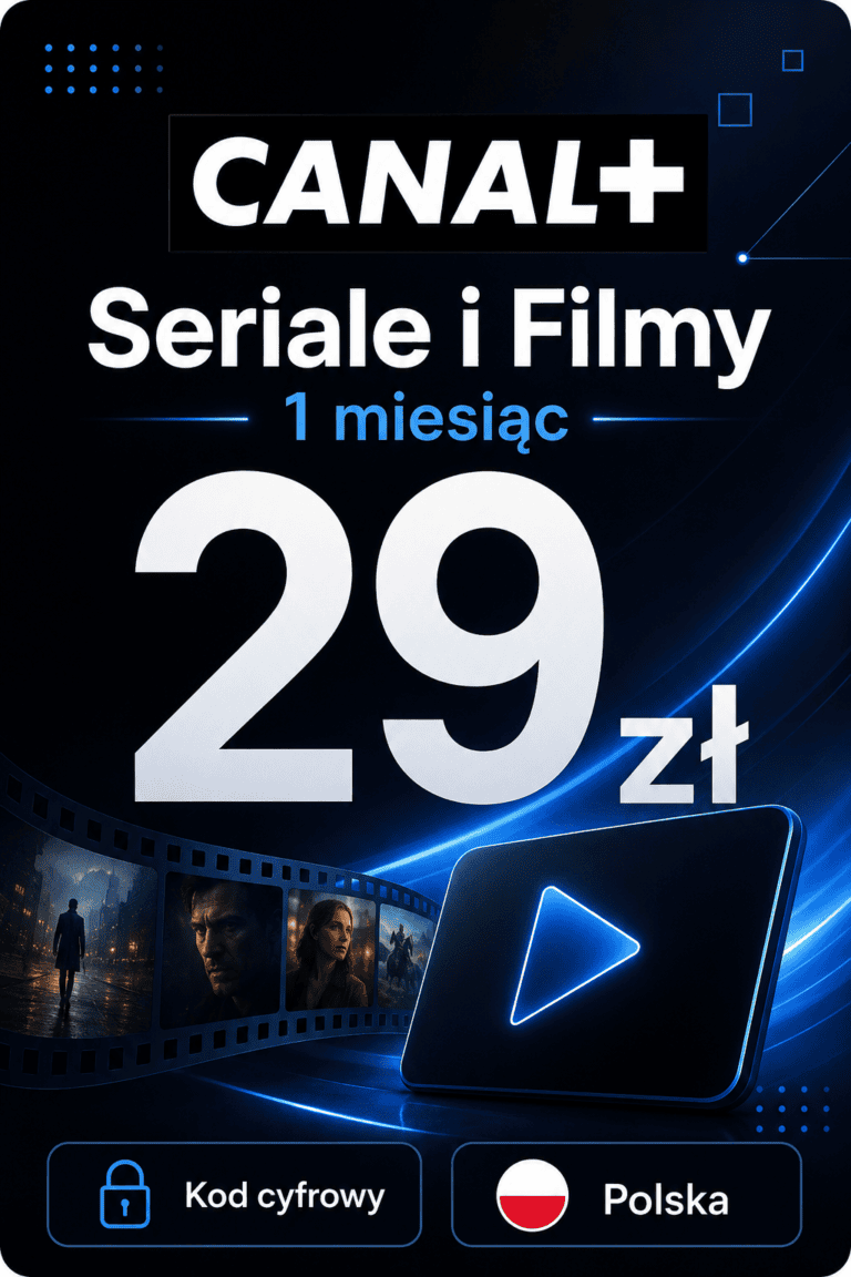 CANAL+ Seriale i Filmy 1 Miesiąc – Kod Cyfrowy