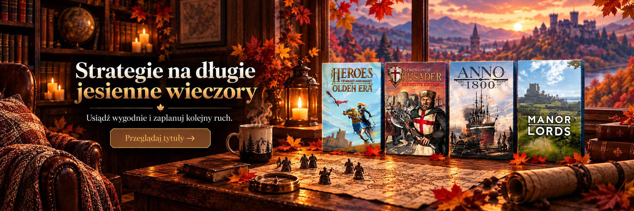Strategie na długie jesienne wieczory
